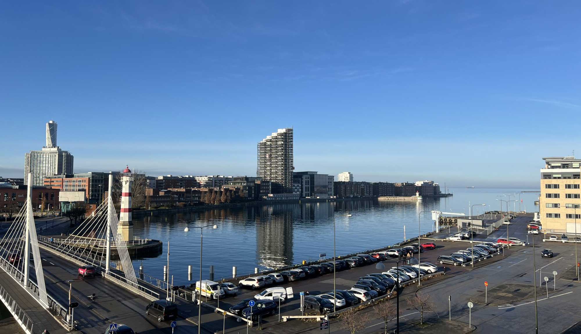 Miljöbild över Malmö